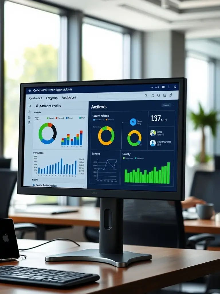 An image of a CRM interface enhanced with AI features, showing customer data analysis, predictive insights, and automated task management, illustrating how CS Agency optimizes CRM systems for better customer relationships.